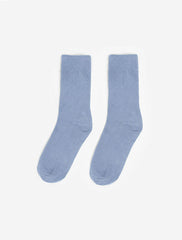 SOFT POWER SOCK | Mid Length Crew Socks Size 9-11 Made in USA 100% Cotton