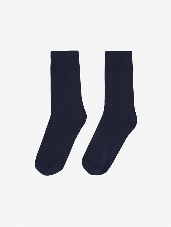 SOFT POWER SOCK | Mid Length Crew Socks Size 9-11 Made in USA 100% Cotton